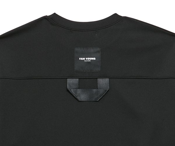 Curve Overlay Top Black